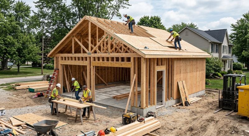 Metal Garage Construction in South Houston, TX