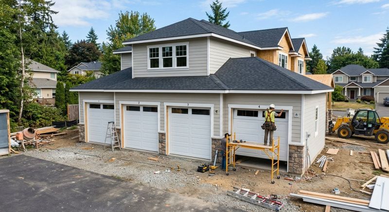 Three Car Garage Installation in Houston, TX