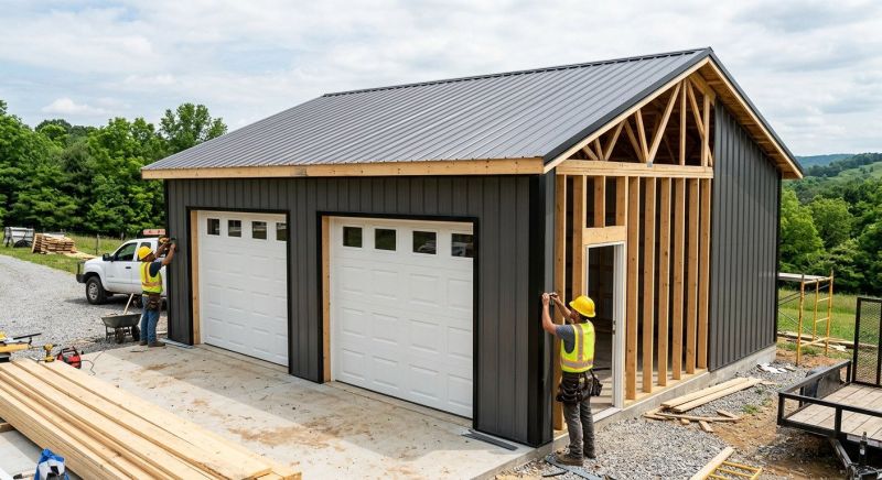 Detached Garage Construction in Las Vegas, NV
