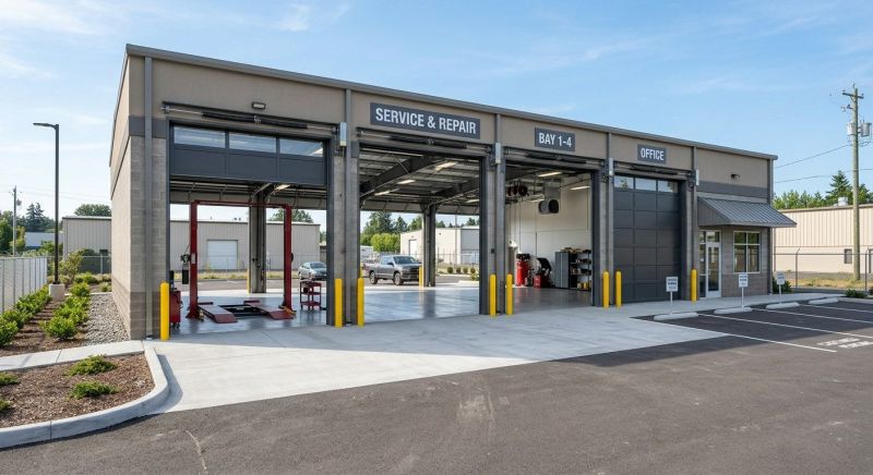 Warehouse Garage Construction in South Houston, TX