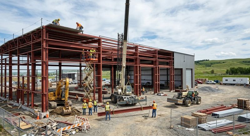 Warehouse Garage Construction in Houston, TX