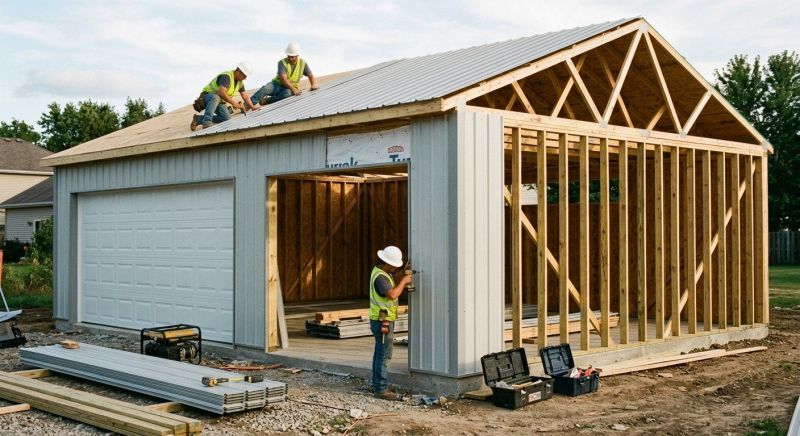 Wood Garage Installation in Las Vegas, NV
